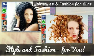 Hairstyles & Fashion for Girls Capture d'écran 2