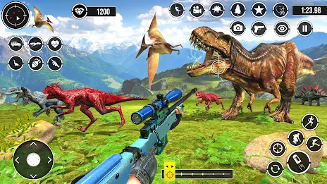 Real Dino Hunting 3D shooting スクリーンショット 3