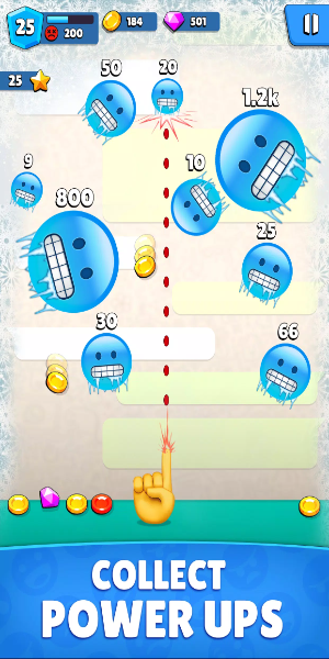 Emoji Ball Blast: Shooter Game Ảnh chụp màn hình 0