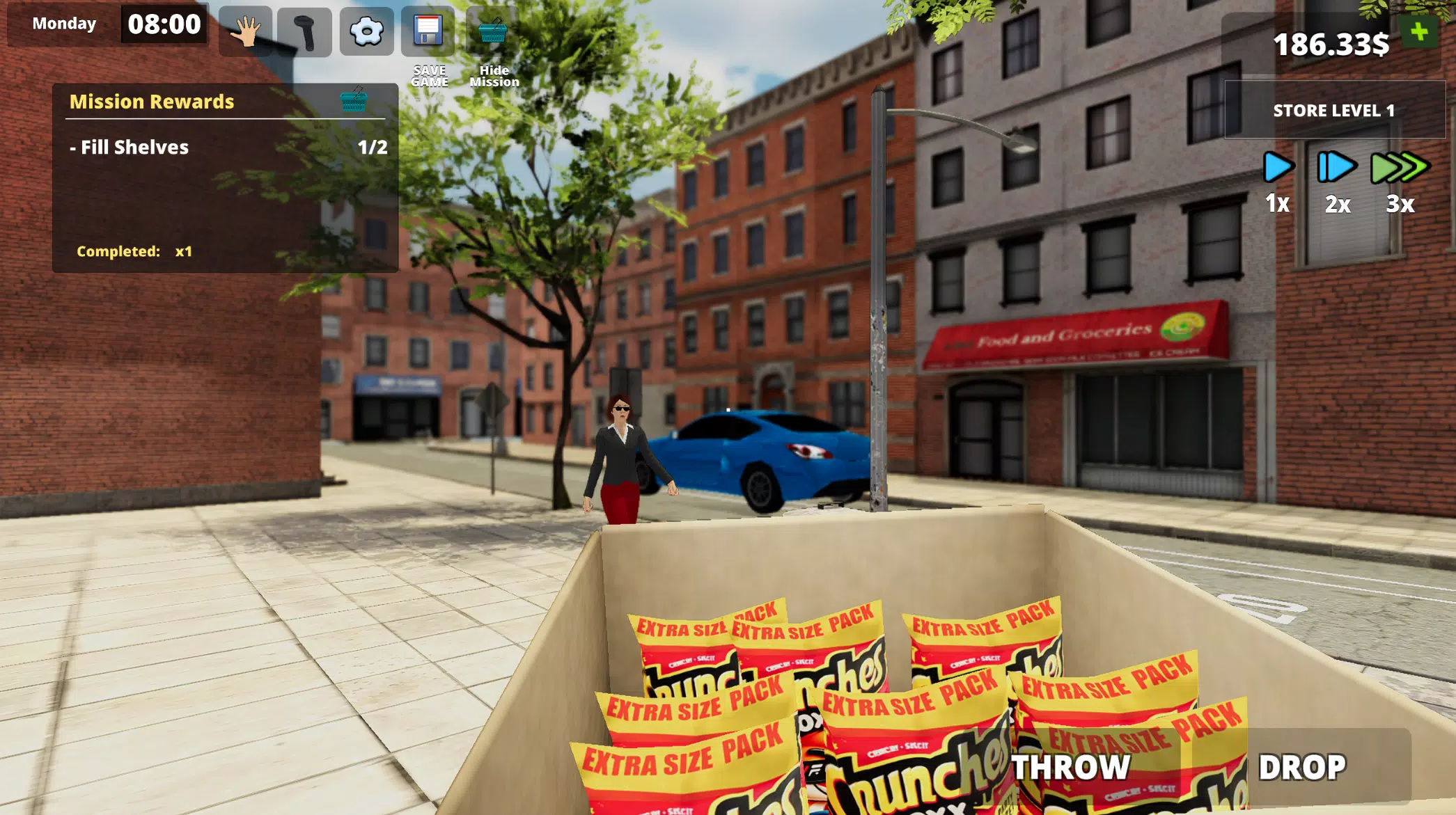 Retail Supermarket Simulator スクリーンショット 1