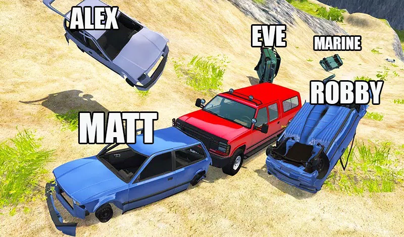 Real Car Collision Simulator 螢幕截圖 0