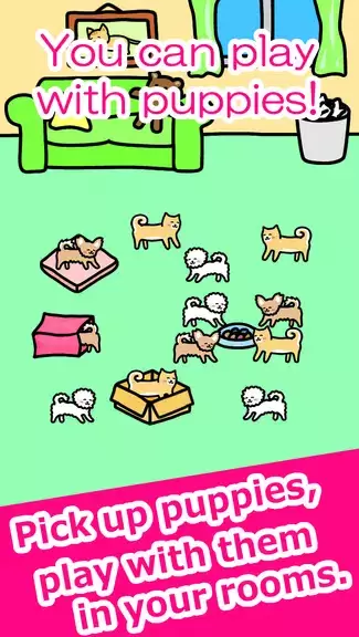 Play with Dogs - relaxing game ဖန်သားပြင်ဓာတ်ပုံ 1