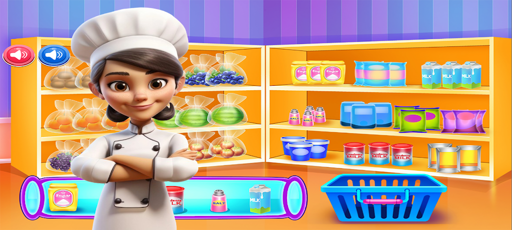 game cooking candy decoration Captura de pantalla 0