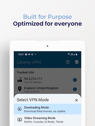 Liberty VPN Secure & Fast VPN Ảnh chụp màn hình 2