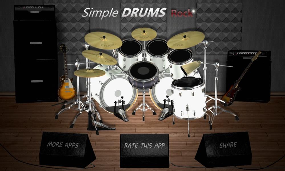 Simple Drums Rock ภาพหน้าจอ 0