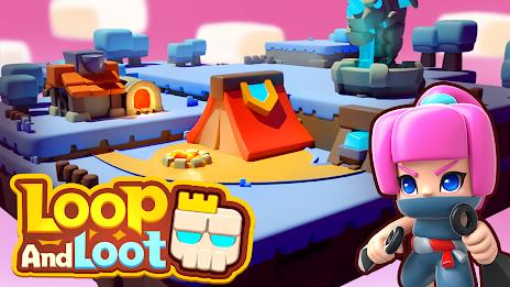 Loop & Loot™: Merge RPG Captura de pantalla 1