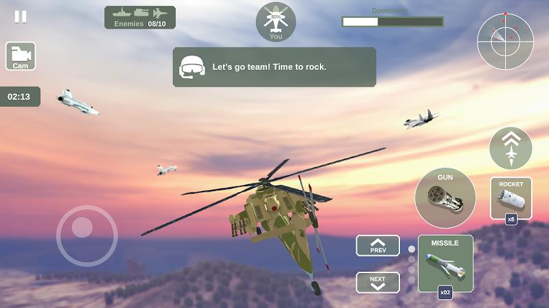 Helicopter Simulator: Warfare应用截图第0张