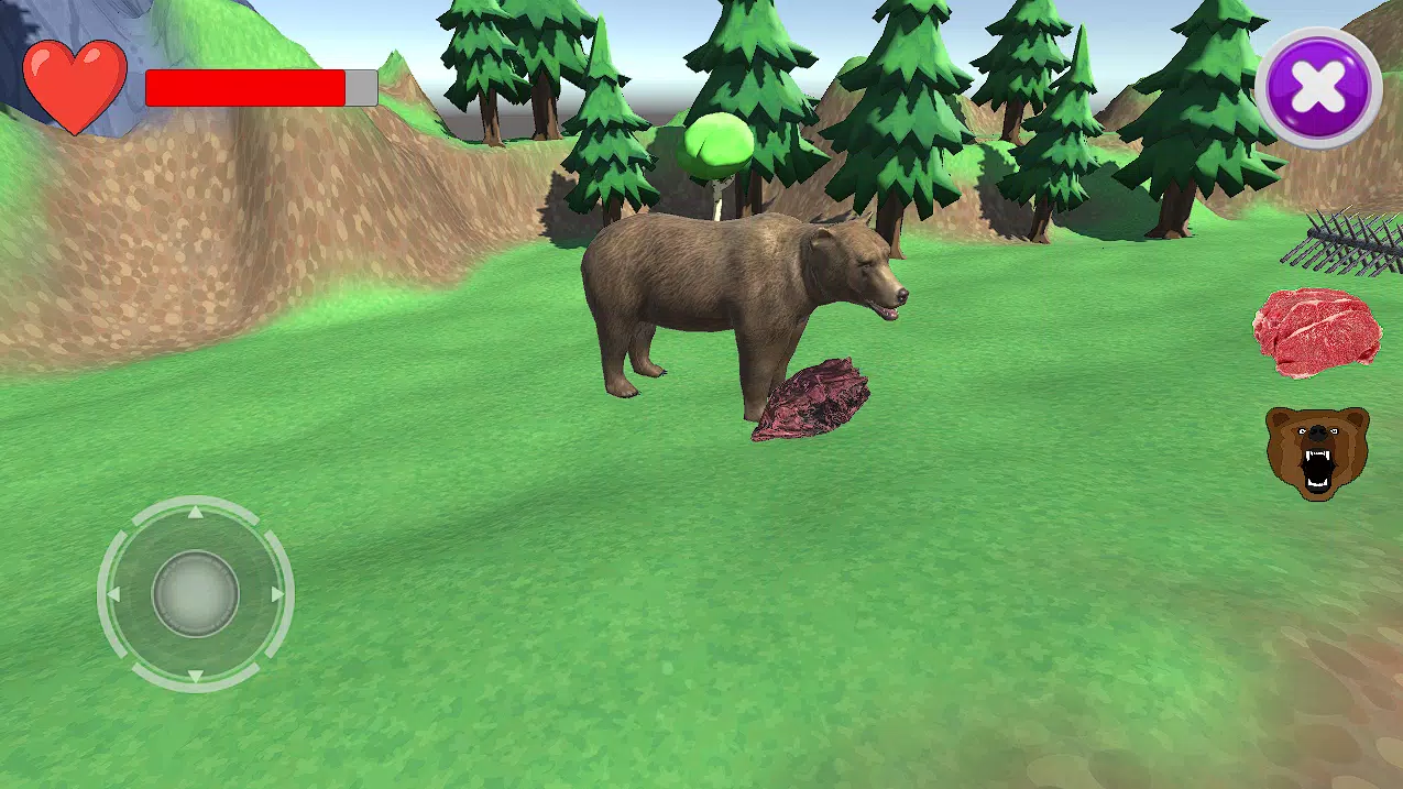 Bear simulator 스크린샷 1