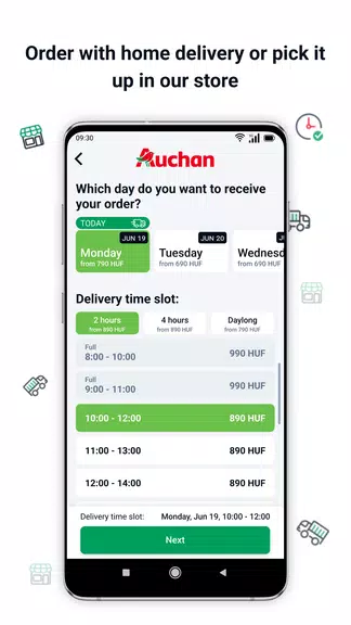 Auchan Online Áruház Captura de tela 2