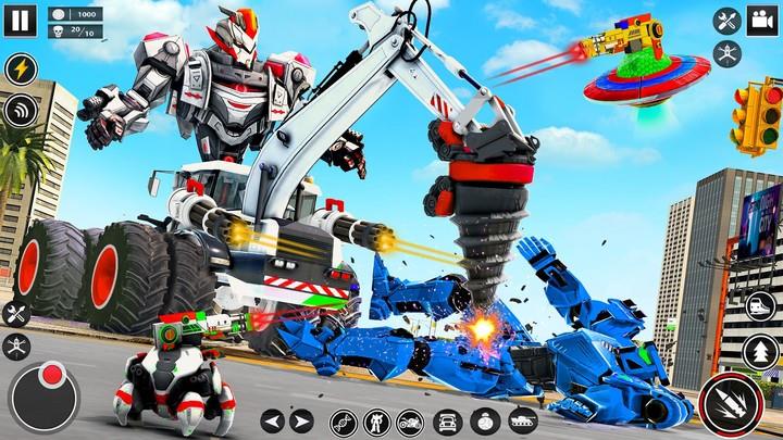 Bee Robot Car Transform Games Tangkapan skrin 3