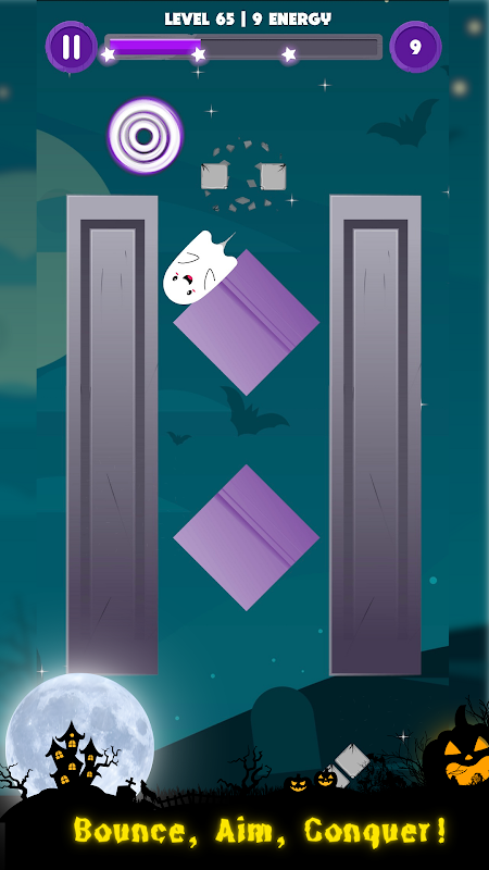 Ghost Glider: Spooky Adventure Capture d'écran 1