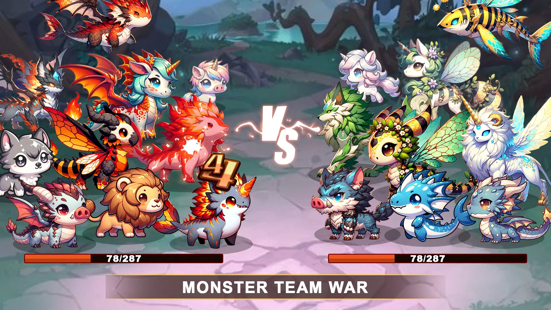 Master Fusion : Monster War Ekran Görüntüsü 1