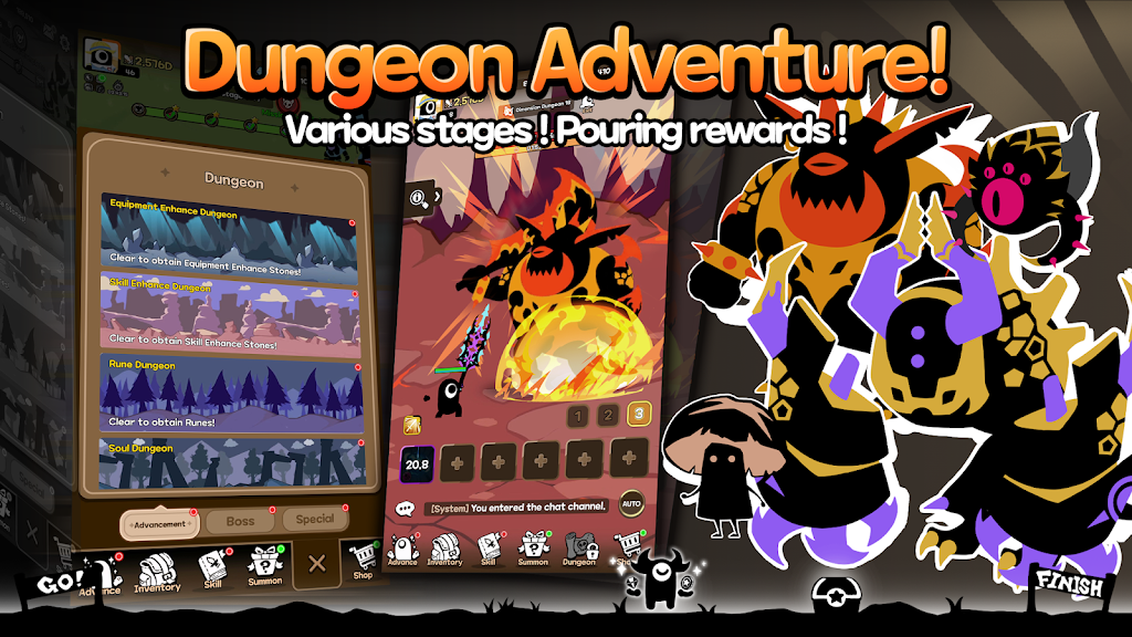 Awesome Devil: Idle RPG Tangkapan skrin 3