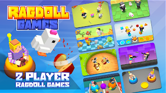 Ragdoll Arena 2 Player স্ক্রিনশট 0