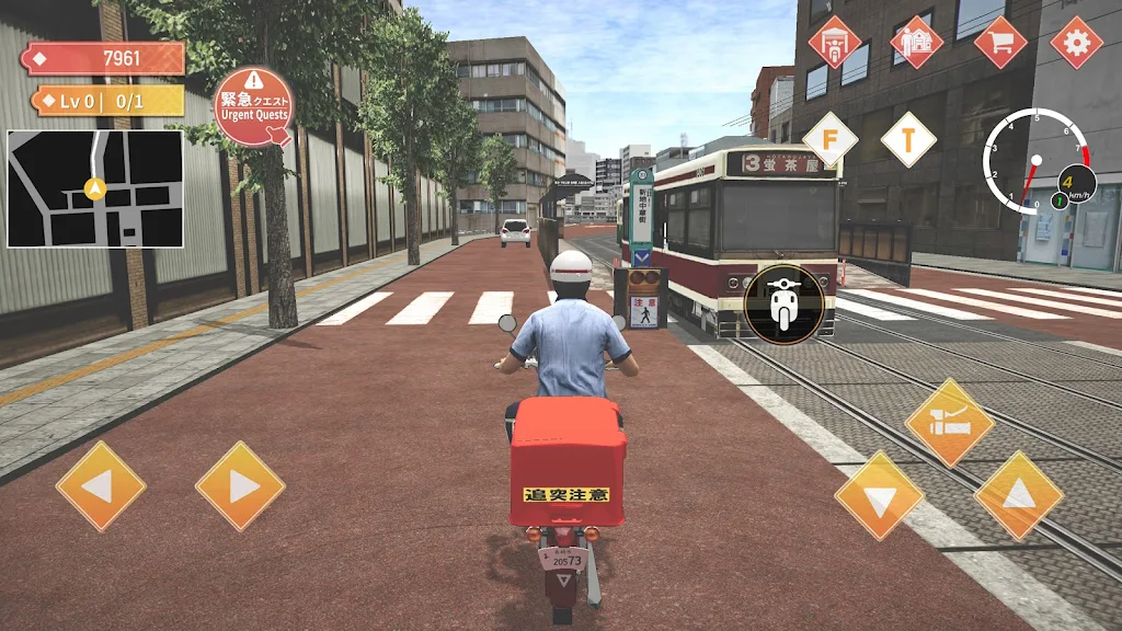 Japan Postman Moto Simulator 스크린샷 1