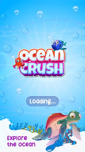 Ocean Crush Game - Match 3 スクリーンショット 0