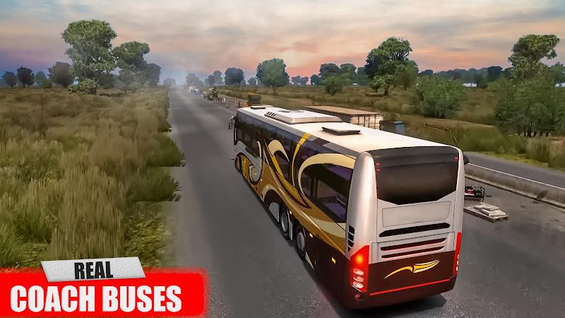 Euro Coach Bus Driving Games Ảnh chụp màn hình 2