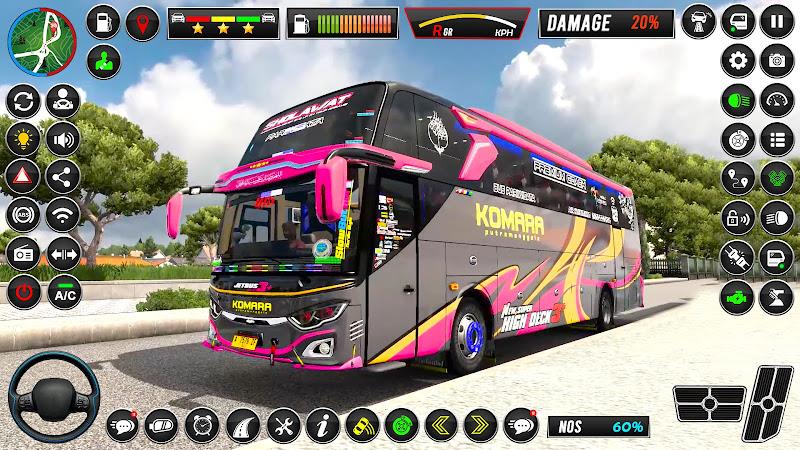 Luxury Coach Bus Driving Game Schermafbeelding 0