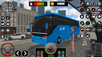 City Bus Driving Simulator 3D Tangkapan skrin 3