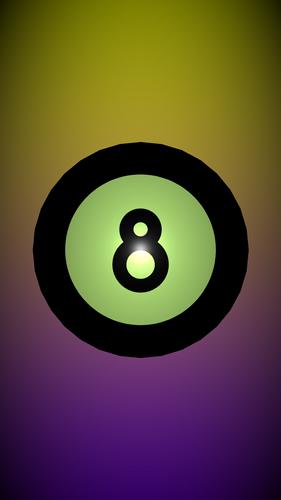 Magic 8 Ball Live Wallpaper 3D 스크린샷 3