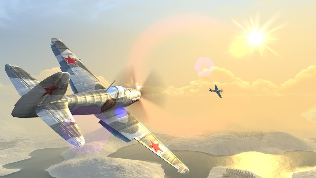 Warplanes: WW2 Dogfight ภาพหน้าจอ 1