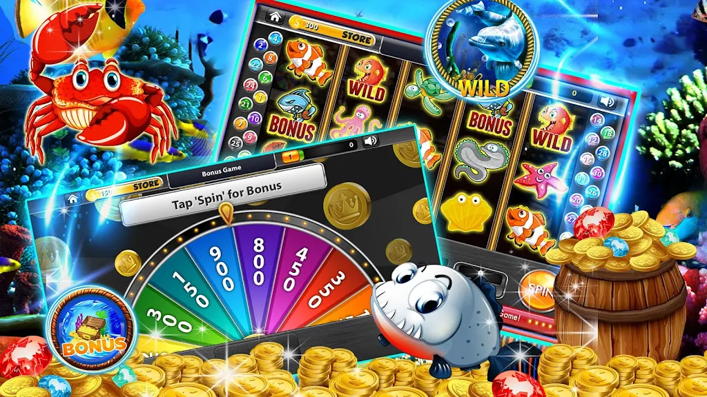 Dolphin Slots: Big fortune Zrzut ekranu 1