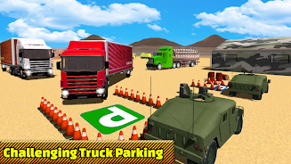 Truck Parking Truck Games Ekran Görüntüsü 0