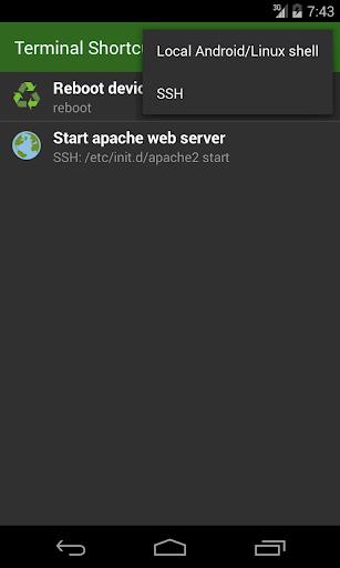 Terminal Shortcut স্ক্রিনশট 3