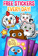 My Boo Album - Virtual Pet Sticker Book Ekran Görüntüsü 1