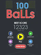 100 Balls - Tap to Drop the Co Captura de pantalla 0