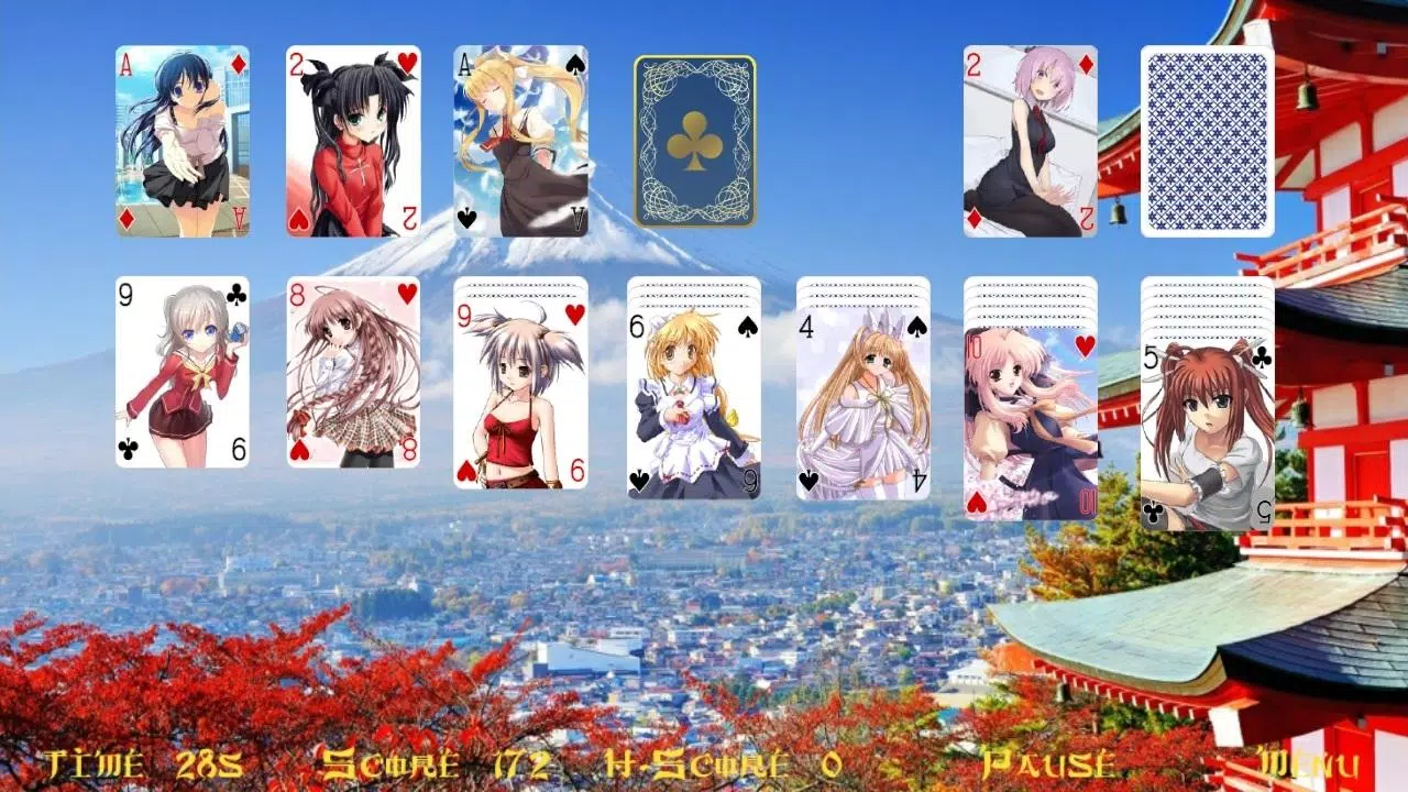 Miss Hentai Solitaire Screenshot 2