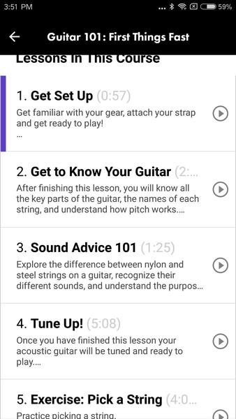 Fender Play - Learn Guitar স্ক্রিনশট 3