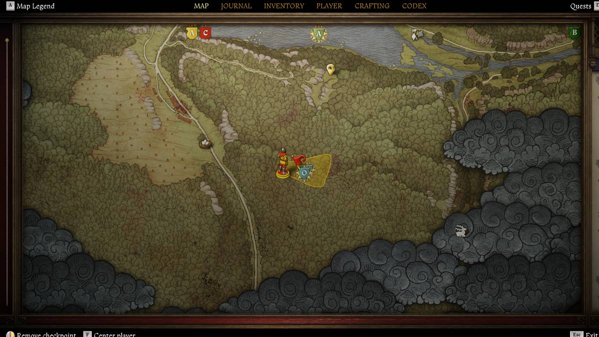 Dangerous poacher camp location