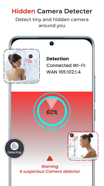 Detect Hidden Camera Ảnh chụp màn hình 1