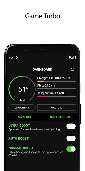 Game Booster 4x Faster Proapk mod