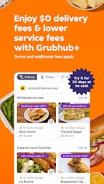 Grubhub: Food Delivery Capture d'écran 3