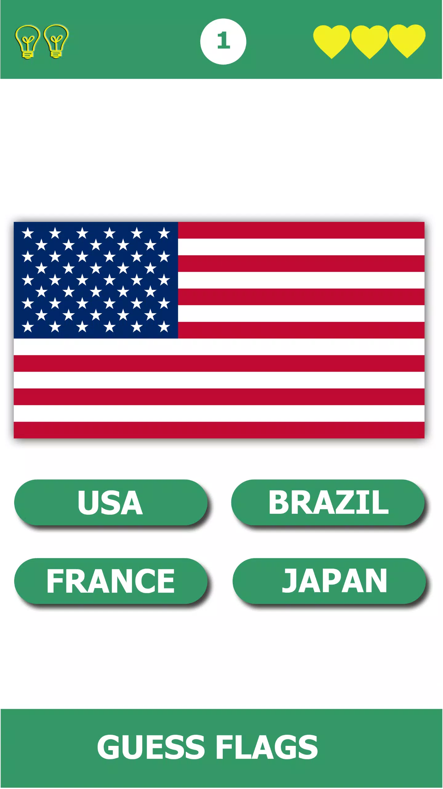 Flag Quiz Gallery Captura de pantalla 0