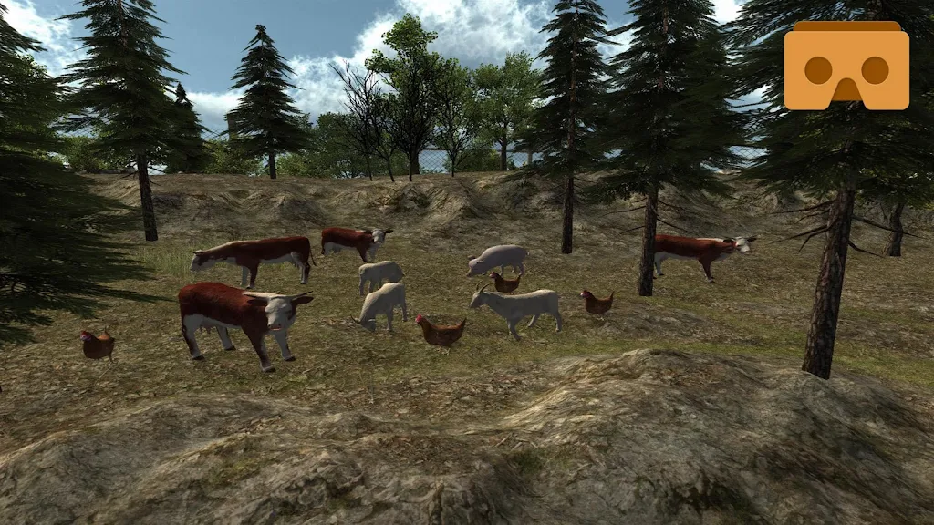 VR Virtual Zoo 3D Captura de tela 1