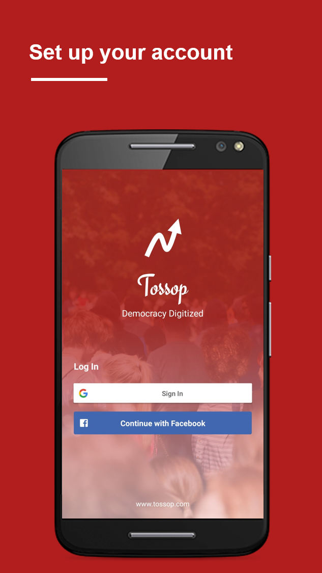 Tossop – Opinion Sharing & Learning App 螢幕截圖 0