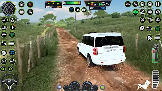 Offroad Jeep Driving 4x4 Sim স্ক্রিনশট 2