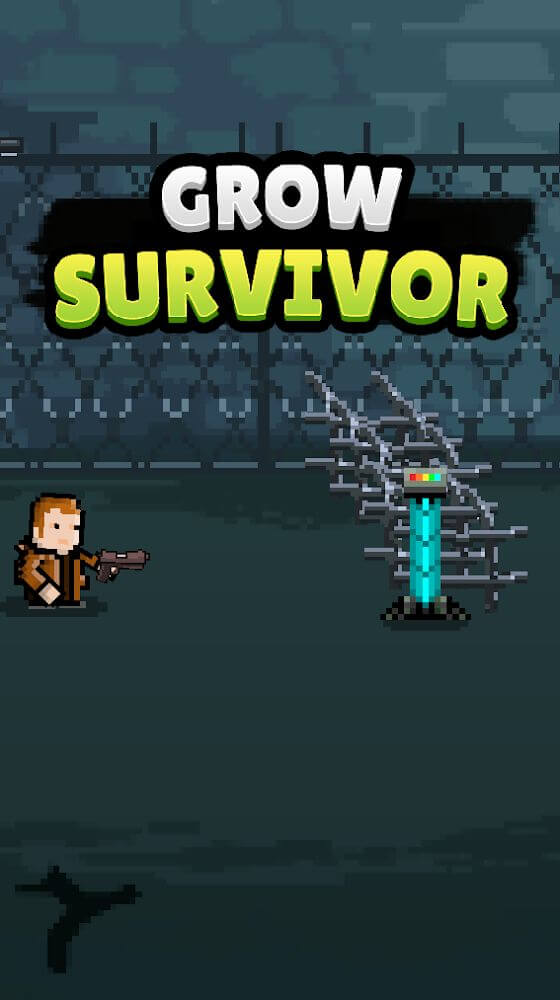 Grow Survivor - Idle Clicker Mod ဖန်သားပြင်ဓာတ်ပုံ 0