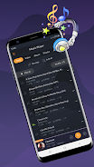 Music Player - MP3 Player, Vid Capture d'écran 1