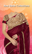 Women Saree Photo Captura de pantalla 2