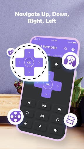 Remote Control for Roku TVs Ekran Görüntüsü 1