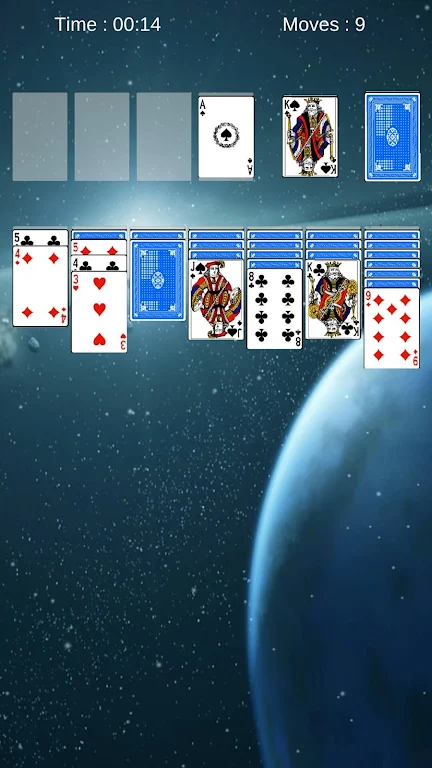 Solitaire Space Captura de tela 1