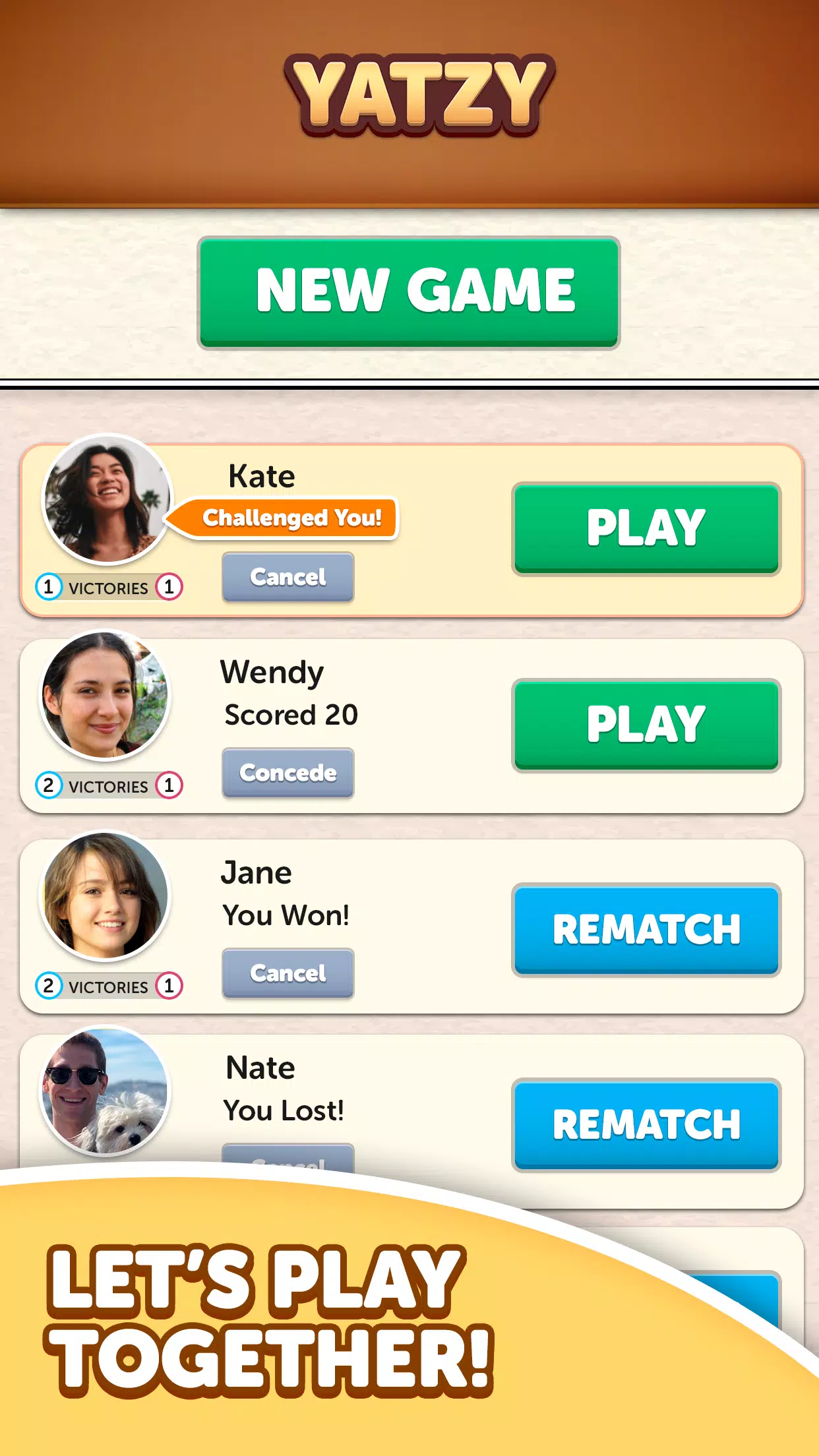 Word Yatzy - Fun Word Puzzler Captura de tela 3
