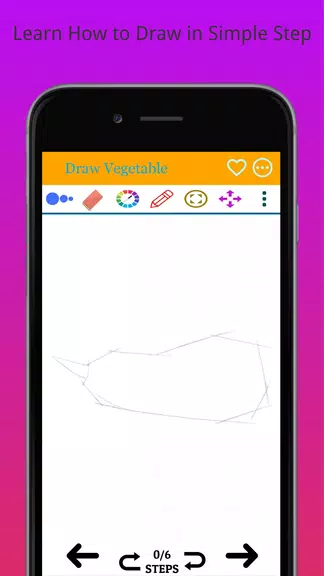 How to Draw Real Vegetables スクリーンショット 0