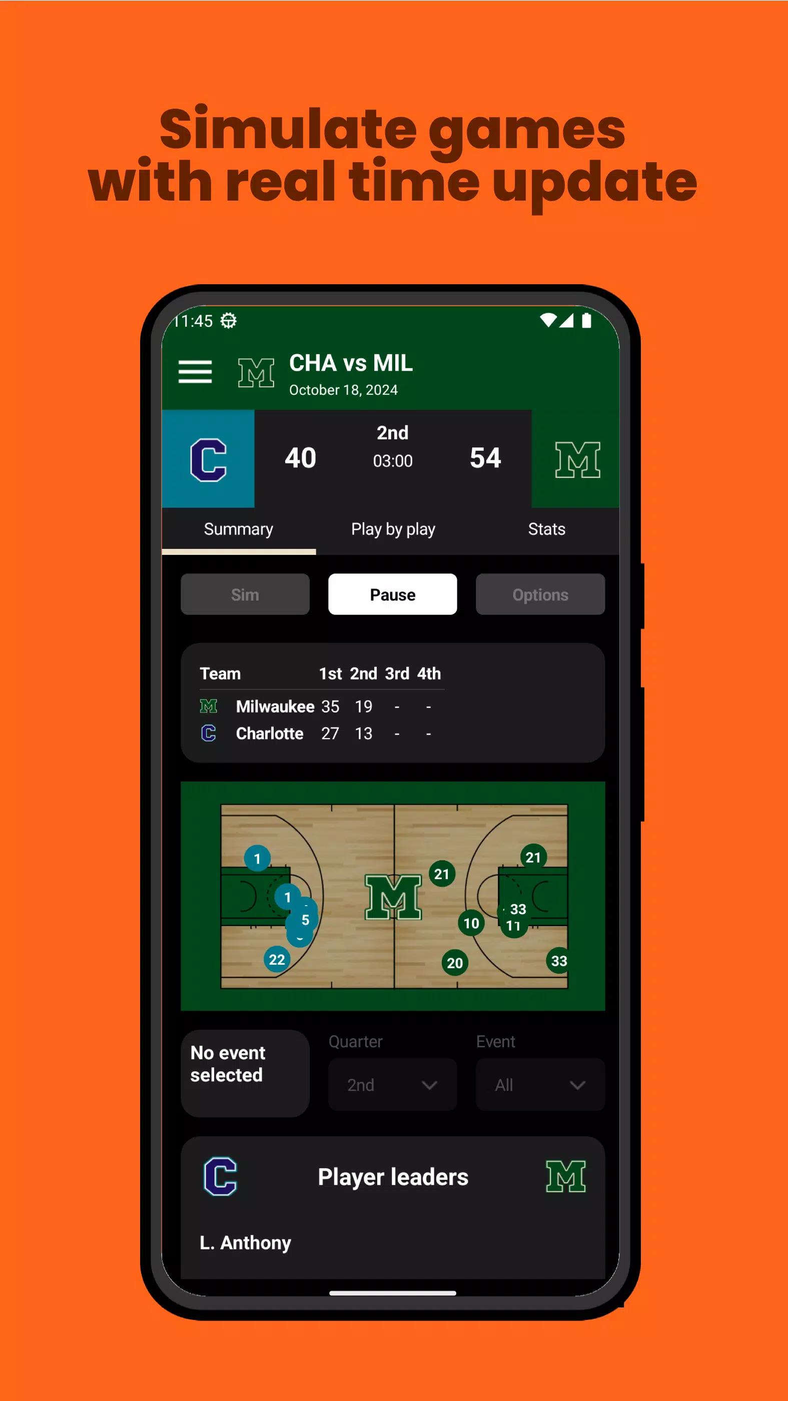 Basketball Legacy Manager 25 স্ক্রিনশট 1