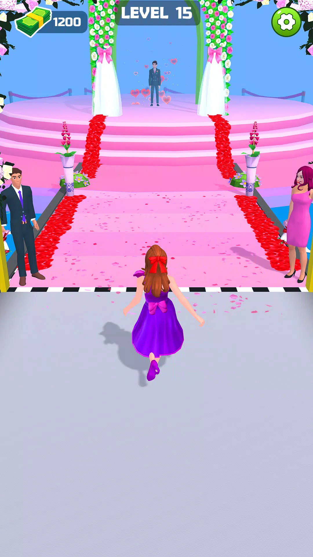 Build a Fashion Queen Run Game ဖန်သားပြင်ဓာတ်ပုံ 2