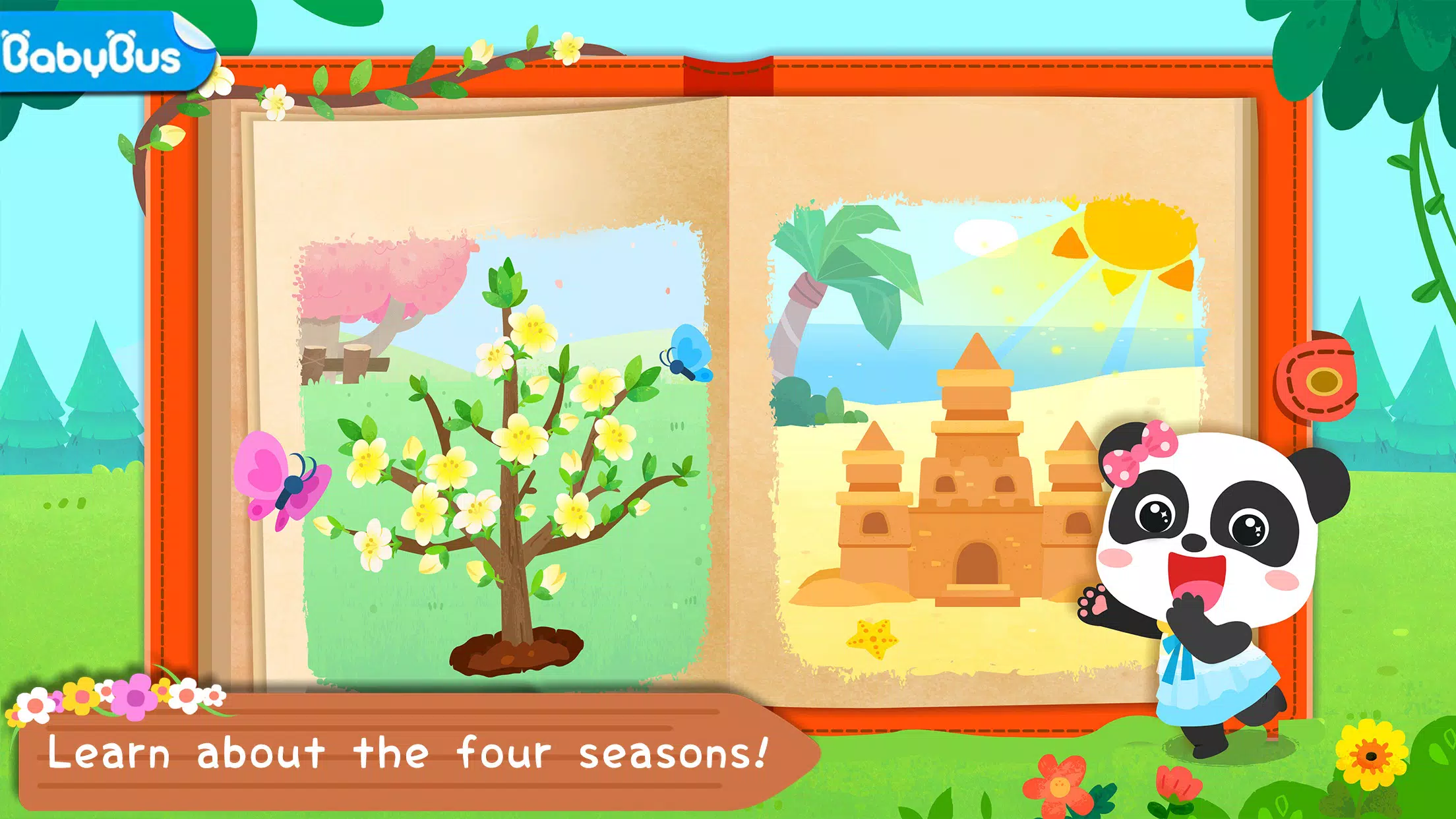 Baby Panda’s Four Seasons Tangkapan skrin 0